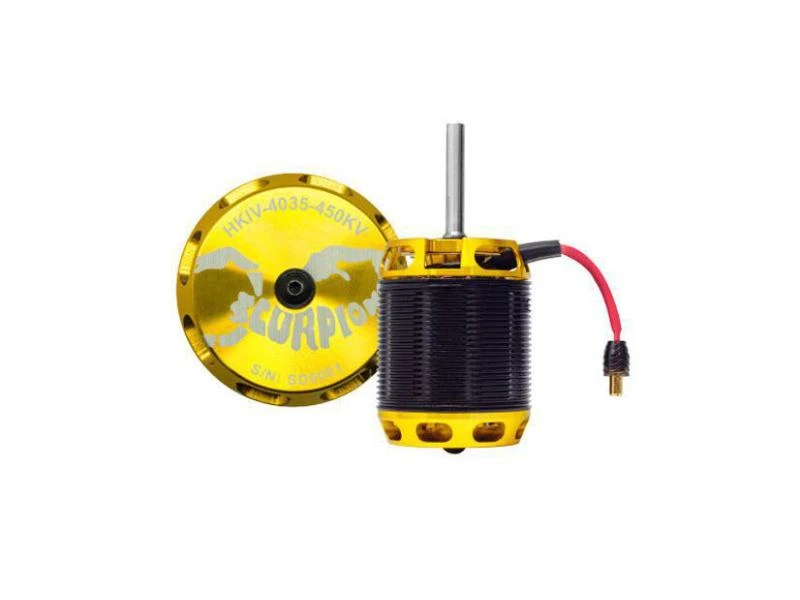 Scorpion Motor HKIV-4035-450KV (6 mm) 3 Scorpion Motor HKIV-4035-450KV (6 mm)