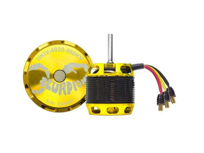 Scorpion Motor HKIV-4020-860KV (4 mm) 3 Scorpion Motor HKIV-4020-860KV (4 mm)