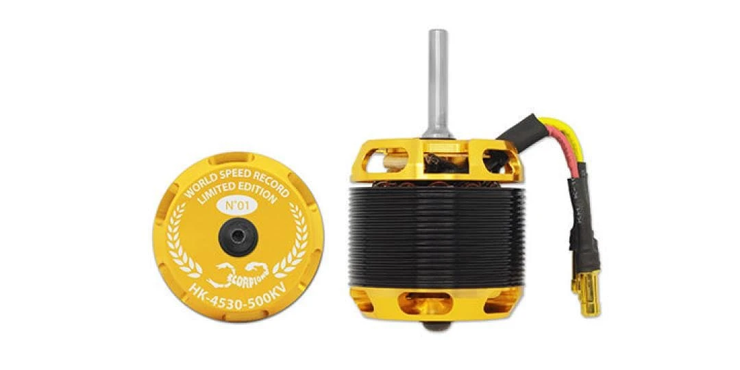 Scorpion Motor HK-4530-500 KV 8 mm Shaft (Limited Edition) 3 Scorpion Motor HK-4530-500 KV 8 mm Shaft (Limited Edition)