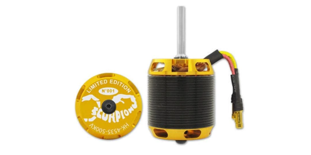 Scorpion Motor HK-4535-500 KV (8 mm) Limited Edition 3 Scorpion Motor HK-4535-500 KV (8 mm) Limited Edition