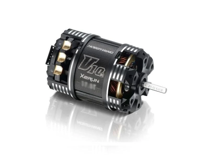 Hobbywing Brushless Motor Xerun V10 G3 Motor 7.5T (2S) Sensored, 2 Pol 3 Hobbywing Brushless Motor Xerun V10 G3 Motor 7.5T (2S) Sensored, 2 Pol